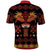 Papua Batik Motif Polo Shirt Papua Spirit Black Version - Polynesian Pride