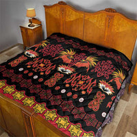 Papua Batik Motif Quilt Papua Spirit Black Version - Polynesian Pride