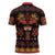 Papua Batik Motif Zipper Polo Shirt Papua Spirit Black Version - Polynesian Pride
