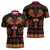 Papua Batik Motif Zipper Polo Shirt Papua Spirit Black Version - Polynesian Pride