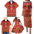 Papua Batik Motif Family Matching Puletasi and Hawaiian Shirt Papua Spirit Red Version - Polynesian Pride