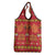 Papua Batik Motif Grocery Bag Papua Spirit Red Version - Polynesian Pride