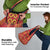 Papua Batik Motif Grocery Bag Papua Spirit Red Version - Polynesian Pride