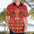 Papua Batik Motif Hawaiian Shirt Papua Spirit Red Version - Polynesian Pride
