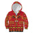 Papua Batik Motif Kid Hoodie Papua Spirit Red Version - Polynesian Pride