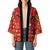 Papua Batik Motif Kimono Papua Spirit Red Version - Polynesian Pride
