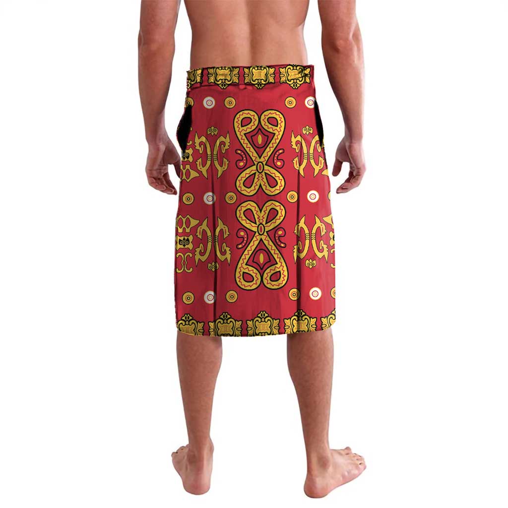 Papua Batik Motif Lavalava Papua Spirit Red Version - Polynesian Pride