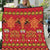 Papua Batik Motif Quilt Papua Spirit Red Version - Polynesian Pride