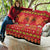 Papua Batik Motif Quilt Papua Spirit Red Version - Polynesian Pride