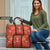 Papua Batik Motif Travel Bag Papua Spirit Red Version - Polynesian Pride