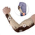 Polynesia Hibiscus Arm Sleeves Cameo Curve Motif - Polynesian Pride