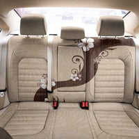 Polynesia Hibiscus Back Car Seat Cover Cameo Curve Motif - Polynesian Pride