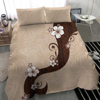 Polynesia Hibiscus Bedding Set Cameo Curve Motif - Polynesian Pride