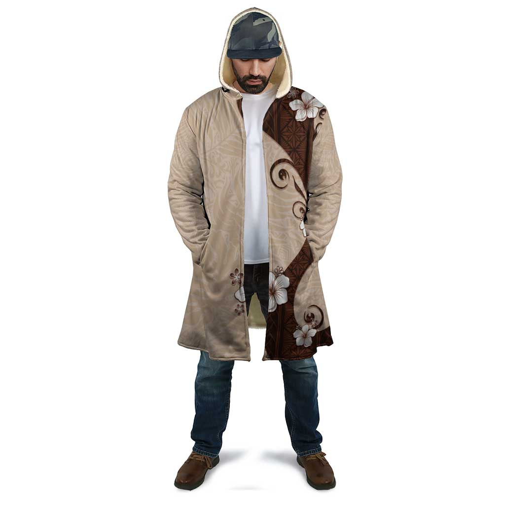 Polynesia Hibiscus Cloak Cameo Curve Motif - Polynesian Pride