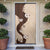 Polynesia Hibiscus Door Cover Cameo Curve Motif - Polynesian Pride
