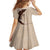 Polynesia Hibiscus Family Matching Off Shoulder Short Dress and Hawaiian Shirt Cameo Curve Motif - Polynesian Pride
