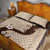 Polynesia Hibiscus Quilt Bed Set Cameo Curve Motif - Polynesian Pride