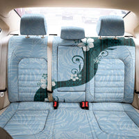 Polynesia Hibiscus Back Car Seat Cover Sky Blue Curve Motif LT05 - Polynesian Pride