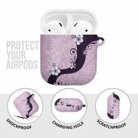 Polynesia Hibiscus AirPods Case Thistle Curve Motif - Polynesian Pride
