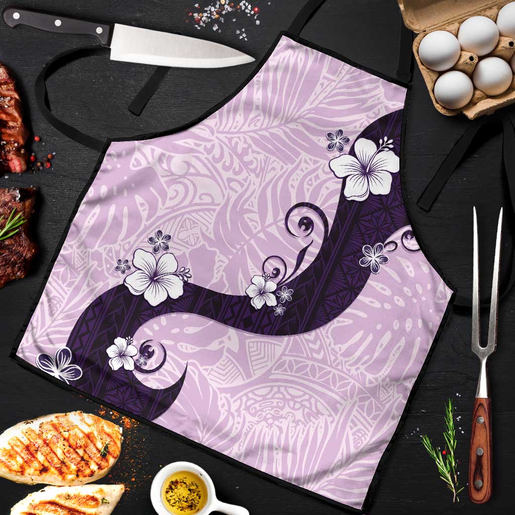 Polynesia Hibiscus Apron Thistle Curve Motif - Polynesian Pride