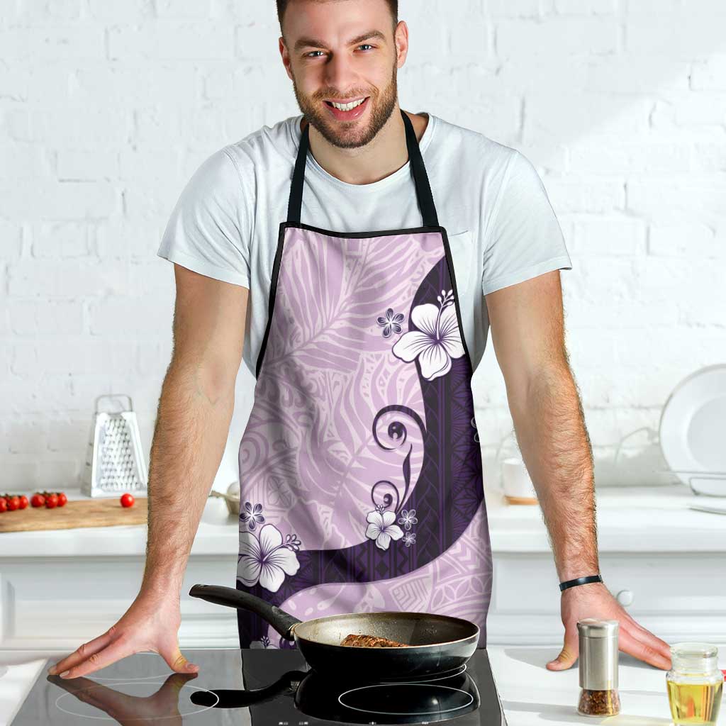 Polynesia Hibiscus Apron Thistle Curve Motif - Polynesian Pride