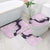 Polynesia Hibiscus Bathroom Set Thistle Curve Motif - Polynesian Pride