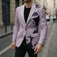 Polynesia Hibiscus Blazer Thistle Curve Motif - Polynesian Pride