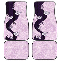 Polynesia Hibiscus Car Mats Thistle Curve Motif - Polynesian Pride