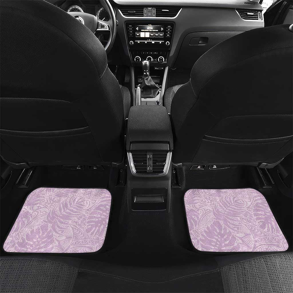 Polynesia Hibiscus Car Mats Thistle Curve Motif - Polynesian Pride