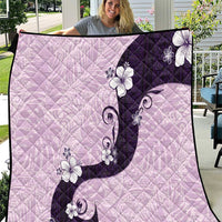 Polynesia Hibiscus Quilt Thistle Curve Motif - Polynesian Pride