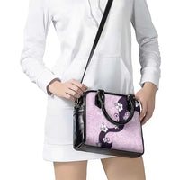 Polynesia Hibiscus Shoulder Handbag Thistle Curve Motif - Polynesian Pride