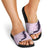 Polynesia Hibiscus Slide Sandals Thistle Curve Motif - Polynesian Pride