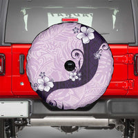 Polynesia Hibiscus Spare Tire Cover Thistle Curve Motif - Polynesian Pride