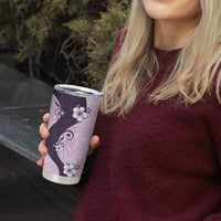 Polynesia Hibiscus Tumbler Cup Thistle Curve Motif - Polynesian Pride