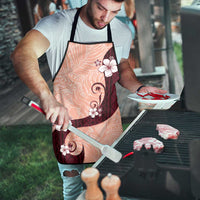 Polynesia Hibiscus Apron Rose Bud Curve Motif - Polynesian Pride