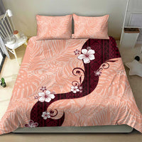 Polynesia Hibiscus Bedding Set Rose Bud Curve Motif - Polynesian Pride