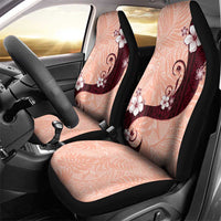 Polynesia Hibiscus Car Seat Cover Rose Bud Curve Motif LT05 - Polynesian Pride
