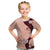 Polynesia Hibiscus Kid T Shirt Rose Bud Curve Motif - Polynesian Pride