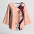 Polynesia Hibiscus Kimono Sleeve Blouse Rose Bud Curve Motif - Polynesian Pride