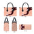 Polynesia Hibiscus Leather Bag Rose Bud Curve Motif - Polynesian Pride