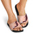 Polynesia Hibiscus Slide Sandals Rose Bud Curve Motif - Polynesian Pride