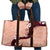 Polynesia Hibiscus Travel Bag Rose Bud Curve Motif - Polynesian Pride