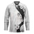 Polynesia Hibiscus Hockey Jersey White Curve Motif - Polynesian Pride