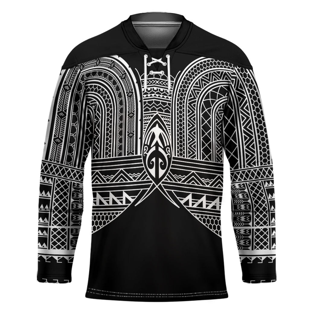 Philippines Igorot Tribal Inspired Hockey Jersey Black Version