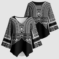 Philippines Igorot Tribal Inspired Kimono Sleeve Blouse Black Version