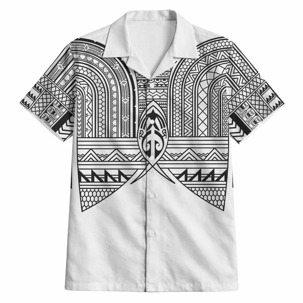 Philippines Igorot Tribal Inspired Hawaiian Shirt White Version