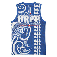 Samoa HRPP Party Basketball Jersey Polynesian Pattern - Polynesian Pride