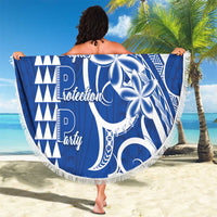Samoa HRPP Party Beach Blanket Polynesian Pattern - Polynesian Pride