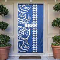 Samoa HRPP Party Door Cover Polynesian Pattern - Polynesian Pride