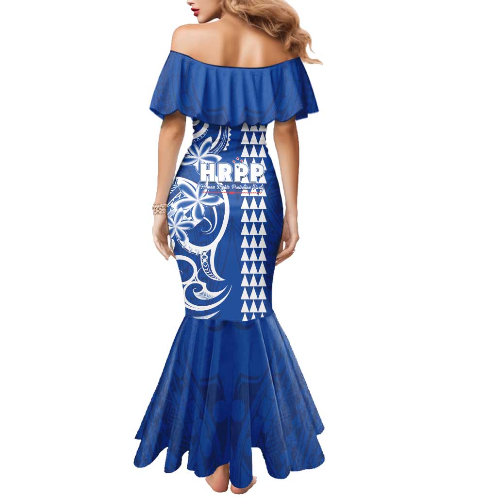Samoa HRPP Party Family Matching Mermaid Dress and Hawaiian Shirt Polynesian Pattern - Polynesian Pride
